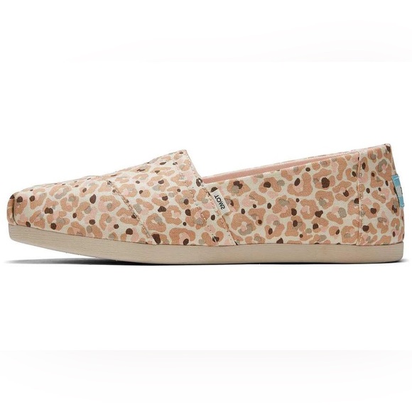 TOMS Shoes - TOMS Women’s Vegan Cheetah Alpargata Espadrille-Sunbleach Size 7 NWT